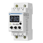 Реле напряжения 1ф 40A РН-40tc Новатек ( NTRN04002 )