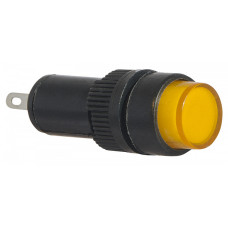 Светосигнальная арматура AD22E-10DS желтая 24В АC/DC АСКО-УКРЕМ (A0140030178)