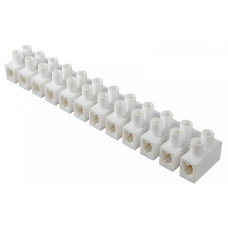 Клеммная колодка "тип Н" 25 мм / 60А белая АСКО (A0130040011)