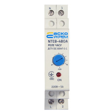 Реле времени NTE8-480A задержка отключения 30-480 с АСКО-УКРЕМ
