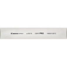 Термоусадочная трубка Ø30,0/15,0 (1м) белая серии PRO АСКО (A0150040582)