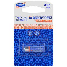 Батарейка щелочная A27.MN27.BP1 (blister 1) АСКО