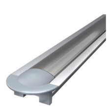 Профиль для LED ленты Алюпро врезной анодированный ( ПАК-0052 Z306/AS ) комплект