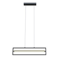 Светодиодный Smart светильник PRADA-P VIOLUX 90W 3000-6000K 5000LM линейный черный золото 220745