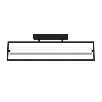 Светодиодный Smart светильник PRADA VIOLUX 60W 3000-6000K 3800LM линейный черно-белый 220715