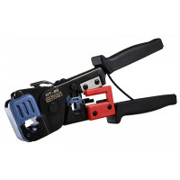 Инструмент HT-86 для зачистки, резки сетевого провода и обжима коннекторов 6P6C/RJ12 и 8P8C/RJ45 A0170010070