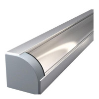 Профиль для LED ленты Алюпро угловой анодированный (ПАК-0051 AS) комплект