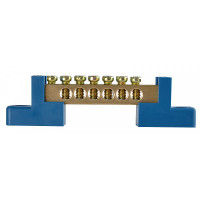 Шина нулевая ВС-2А с угловыми изоляторами 6 отверстий АСКО-УКРЕМ (A0150120042)