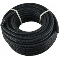 Труба гофрированная ПВХ 19/25 Standard черная АСКО-УКРЕМ (ТГ0000007) 50м