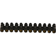 Клеммная колодка тип W(U) 4 мм²/3А серии ЭМ черная АСКО (U0130040034)