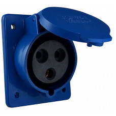 Гнездо врезное ГВ 32А/3 ( 3гнезда ) (423) 2P+PE IP44 АСКО (A0080030004)