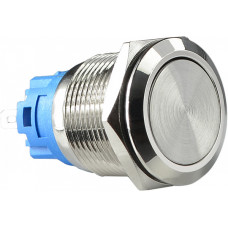 Кнопка металлическая с фиксацией (1НВ+1НЗ) TYJ19-311, АСКО-УКРЕМ (A0140010110)