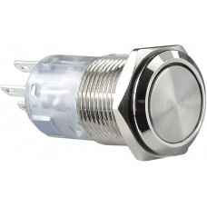 Кнопка металлическая с фиксацией (2НВ+2НЗ) TYJ16-312, АСКО-УКРЕМ (A0140010091)