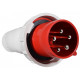 Вилка переносна ВП 63А/5 ( 5гнізд ) IP67 (035) 3P+N+PE АСКО (A0080010009)