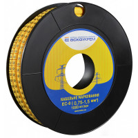 Кабельная маркировка ЕС-0 0,75-1,5 мм2 (2) АСКО (A0150080020)