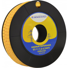 Кабельная маркировка ЕС-1 1,5-4 мм2 (пустая) АСКО (A0150080009)