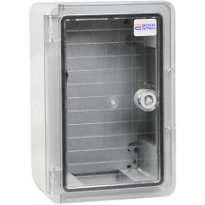 Корпус из АБС-пластика с монтажной панелью прозрачная дверца 200x300x130 IP65 (A0270010025)