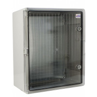 Корпус з АБС-пластику з монтажною панеллю прозорі дверцята 400x500x180 ІР65 (A0270010029)