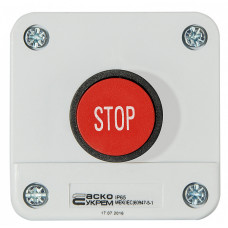 Пост одноместный АСКО-УКРЕМ "Стоп" XAL-B114 A0140020003