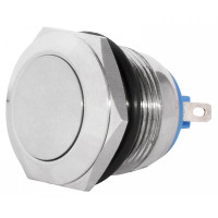 Кнопка металлическая (1НВ) TY19-211P Pcb, АСКО-УКРЕМ (A0140010106)