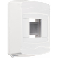 Корпус модульный пластиковый, 4 модуля, навесной, без дверцы, серии UBox АСКО (A0270010003)