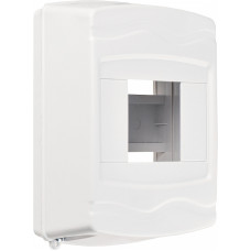 Корпус модульный пластиковый, 4 модуля, навесной, без дверцы, серии UBox АСКО (A0270010003)