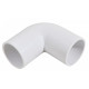 Угол 90градусов (поворот) для трубы d20 ПВХ гладкая АСКО (A0070050024)