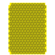 Знак "нейтраль" (на листе 271 шт) АСКО