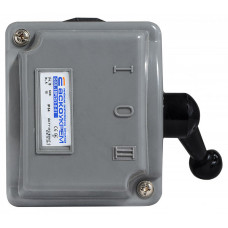 Рубильник Разъединитель QS5-15P/3 3P 15А I-0-II (опрокидывающийся) АСКО-УКРЕМ (A0100010003)