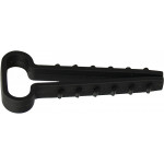 Дюбель-хомут елка 14*6мм ЧЕРНЫЙ под плоский кабель 100шт АСКО