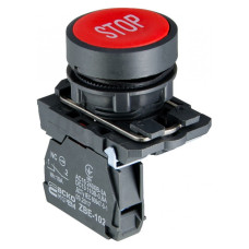 Кнопка без фиксации (1НЗ) красная TB5-AA4342, АСКО-УКРЕМ (A0140010152)
