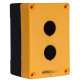 Корпус поста управления 2-местный HJ9-2 желтый АСКО-УКРЕМ (A0140020036)