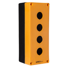 Корпус поста управления 4-местный HJ9-4 желтый АСКО-УКРЕМ (A0140020040)