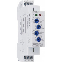Реле времени асимметричного цикла NTE9-S1 AC/DC 12-240V АСКО (A0010240007)