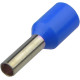Кабельный наконечник АСКО-УКРЕМ трубчатый в изоляции НТ 1,0-08 синий (100шт) A0060010055