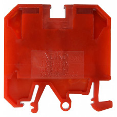 Клемник JXB 16/35 на Din-рейку червоний АСКО (A0130010037)