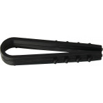 Дюбель-хомут елка 6мм ЧЕРНЫЙ под круглый кабель 100шт АСКО