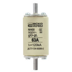 Предохранитель ножевой с плавкой вставкой NH 00 63A gG АСКО (A0050010013)