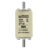 Предохранитель ножевой с плавкой вставкой NH 00 80A gG АСКО (A0050010014)