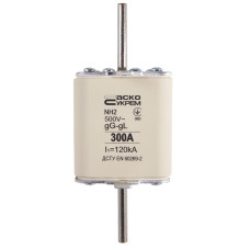Предохранитель ножевой с плавкой вставкой NH2 300A gG АСКО (A0050010043)
