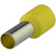 Кабельный наконечник АСКО-УКРЕМ трубчатый в изоляции НТ 16.0-12 желтый (100 шт) A0060010146