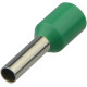 Кабельный наконечник АСКО-УКРЕМ трубчатый в изоляции НТ 2,5-08 зеленый (100 шт) A0060010095