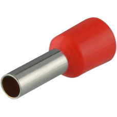 Кабельный наконечник АСКО-УКРЕМ трубчатый в изоляции НТ 4,0-09 красный (100 шт) A0060010049