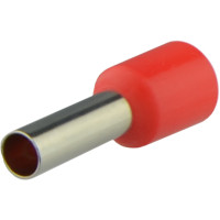 Кабельный наконечник АСКО-УКРЕМ трубчатый в изоляции НТ 6,0-12 красный (100 шт) A0060010051