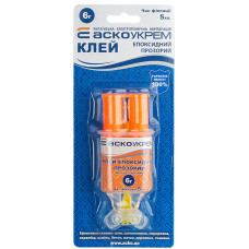 Клей Универсальный Эпоксидный (шприц) 1шт - 6мл АСКО (A.HE-1-6)