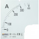 Шкала 300/5А до амперметра трансформаторного включения A-96-6 (96×96 мм) АСКО-УКРЕМ A0190010084