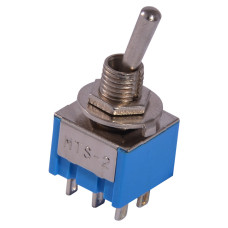 Тумблер MTS-203 на 3 положения ON-OFF-ON АСКО-УКРЕМ (A0140060018)