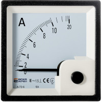 Амперметр А-72-6 (72x72 мм) 10 А (AC) прямого включения АСКО-УКРЕМ (A0190010060)