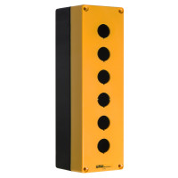 Корпус поста управления 6-местный HJ9-6 желтый АСКО-УКРЕМ (A0140020075)