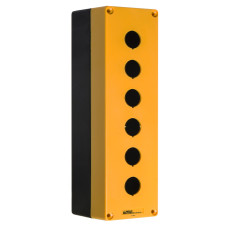 Корпус поста управления 6-местный HJ9-6 желтый АСКО-УКРЕМ (A0140020075)